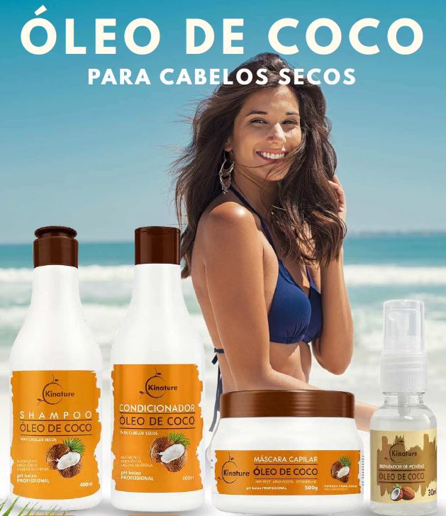 Kit-capilar-Óleo de coco-Kinature