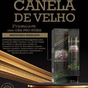 Pomada-massageadora-preta-premium-ora-pro-nóbis-canela-de-velho-150g