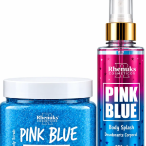KIT PINK BLUE - RHENUKS - Esfoliante corporal 300g +Body Splash Desodorante 200 ml
