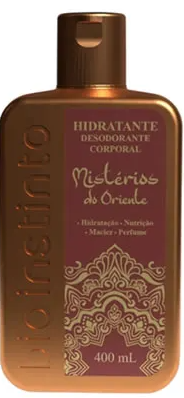 HIDRATANTE DESODORANTE CORPORAL MISTERIOS DO ORIENTE 400ML - BIO INSTINTO