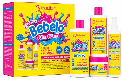 KIT BEBELO TUTTI FRUTTI 4 ITENS - BIO INSTINTO