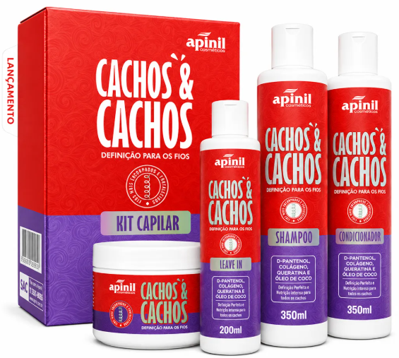 KIT CAPILAR CACHOS & CACHOS - APINIL