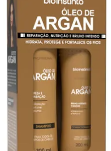 KIT CAPILAR OLEO DE ARGAN 2 ITENS - BIO INSTINTO