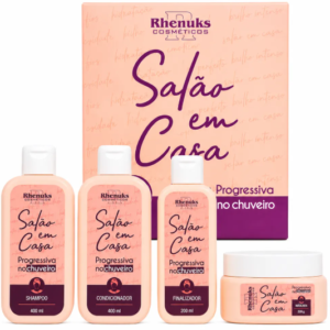KIT CAPILAR - SALÃO EM CASA 4ITENS - RHENUKS