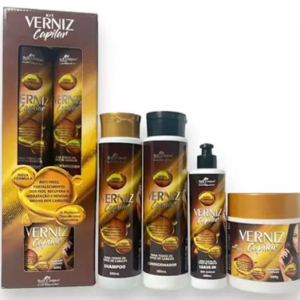 KIT CAPILAR VERNIZ 4 ITENS - BELL CORPUS