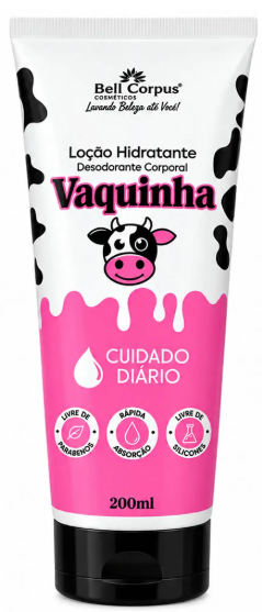 LOÇÃO HIDRATANTE VAQUINHA 200ML - BELL CORPUS