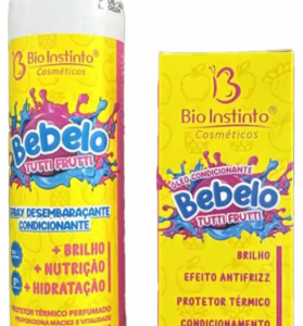 ÓLEO CONDICIONANTE + SPRAY PROTETOR TÉRMICO BEBELO TUTTI FRUTTI BIO INSTINTO