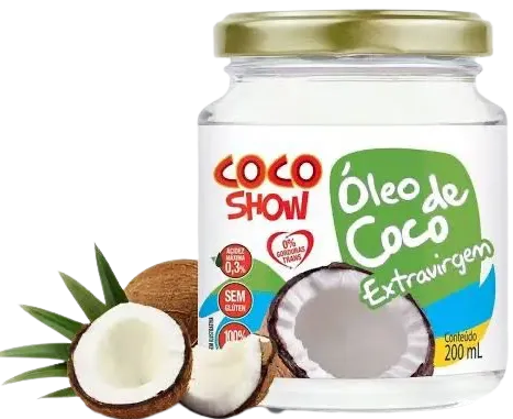 ÓLEO DE COCO EXTRAVIRGEM COCO SHOW - 200ML