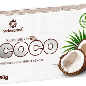 SABONETE ANTISSÉPTICO EM BARRA - COCO 90G