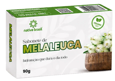 SABONETE ANTISSÉPTICO EM BARRA - MELALEUCA 90G