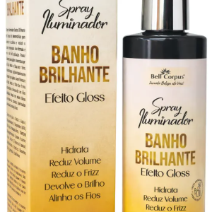 SPRAY CAPILAR ILUMINADOR BANHO BRILHANTE EFEITO GLOSS 200ML - BELL CORPUS