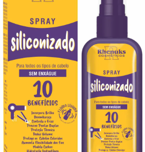 SPRAY CAPILAR SILICONIZADO 10 BENEFICIOS - 200ML - RHENUKS