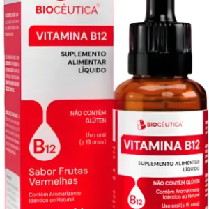 SUPLEMENTO ALIMENTAR VITAMINA B12 FRUTAS VERMELHAS (BIOCEUTICA)